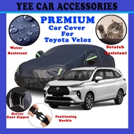 TOYOTA VELOZ PREMIUM Car Cover Outdoor Waterproof Rain Dust Sunshade Kain Tutup Selimut Penutup Kere