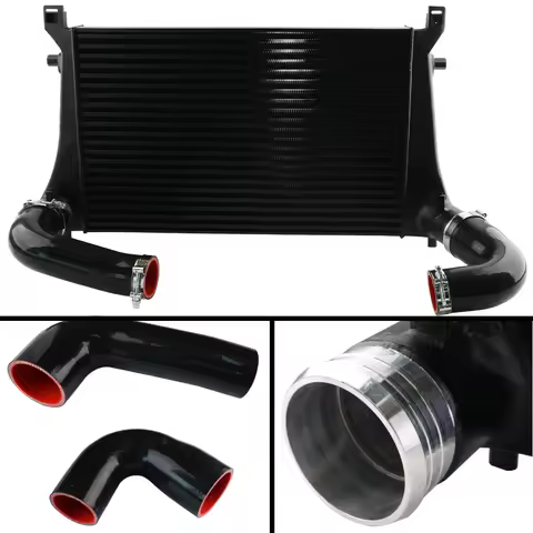 upgrde replacement Cooling System Tube & Fin Intercooler Kit For Audi A3/S3 / VW Golf GTI R MK7 EA88