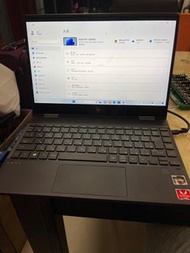 Hp envy x360 13" 四核日本版 ultrabook 輕薄手提電腦 可作平板 win11