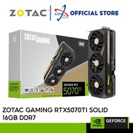 ZOTAC GAMING GeForce RTX 5070 Ti SOLID CORE OC 16GB GDDR7 BLACK / WHITE GRAPHICS CARD