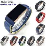 Soft Nylon Strap for Fitbit Charge 4 Bracelet Sport Watch Bands Silicone Wristband for Fitbit Charge 3/3 SE Accessories