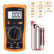 1pc Automatic Professional Digital Multimeter, Manual Range, Voltmeter/Ammeter/Ohmmeter, Measures Vo