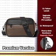 CC CONCEPT Waterproof Man Men Sling Bag PU Messenger Bag Crossbody Bag Shoulder Bag Beg Silang Beg S