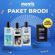 [BUY 3 GET 4] Morris Bundle Special BRODI [Lifestyle Metropolis+Freedom+Vintage] GRATIS POCKET PARFU
