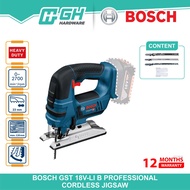 [ GH HARDWARE ] BOSCH GST  18V Li B Solo Cordless Jigsaw ( GST 18VLIB /GST 18V LIB ) Without Battery