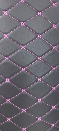 หนังปัก VIP 5D กว้าง 137.5 ซม. สำหรับหุ้มเบาะรถยนต์ โซฟา หลังคารถ และลำโพง (FD CARCOVER)