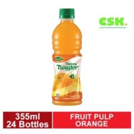 Tropicana Twister Orange (Fruit Pulp)  (24 x 355ml) 1 Carton