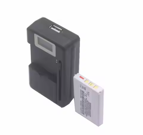1x 800mAh BLB-2 BLB2 Battery + LCD Charger For Nokia 6500 6510 6590 6590i 7650 8210 8250 8270 8290 8