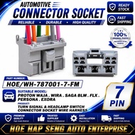 Proton Wira / Waja / Gen2 / Saga FLX / Saga BLM / Headlamp Switch Connector /Socket /7 Pin / 7 Wire