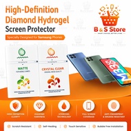Samsung M23 M33 A05 A05S F34 A06 A26 A56 A57 M55 Diamond Hydrogel Screen Protector