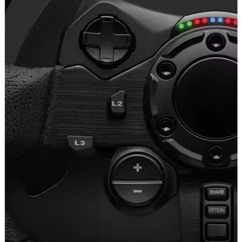For Logitech G923 Racing Wheel Pedals Simulator For PC PS4 PS5 Forza Horizon Realistic Driving Gamin