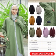 NEW SERIES HIJACKET® SYLVANIA Jaket Hijaber Wanita Cewe Cewek Panjang Muslimah/Jaket Muslimah Wanita