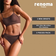 Renoma Women Nude 3pcs Mini Briefs.
