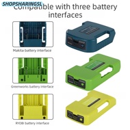 SHOPSHARINGSL Battery Adapter Holder, USB Type-C Charger Multifunctional Belt Clip,  40V Lithium Por