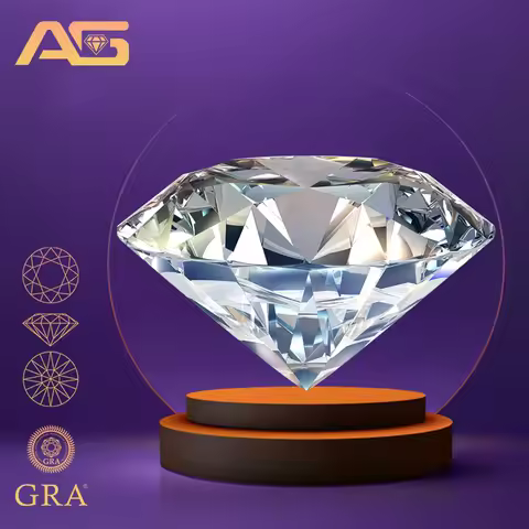 Super White D Color Moissanite Loose Stone 0.1-20.0ct 3EX Round Cut Pass Diamond Tester with GRA Cer