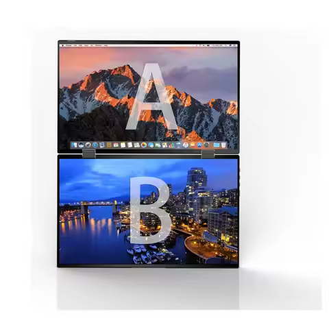 Extended ScreenSwitch PS4/5 Gaming USB-C One Cable 2 Speakers Touch Screen FHD LCD 15.6'' Inch Tripl
