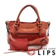 Balenciaga The First 103208 羊皮小姐手提包

粉紅色 [二手]