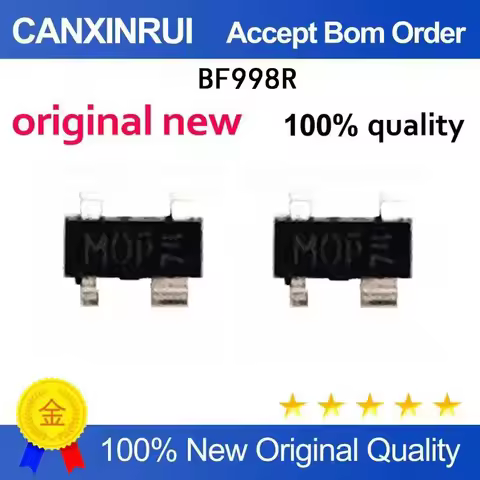 (5-100 Pieces)New BF998R BF998 silk screen MO * SOT143 high-frequency field-effect transistor chip I