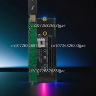 USB4 to PCIe compatible Thunderbolt 4/3 asm2464 master 40Gbps can be connected to eGPU sound card DM
