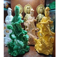 Avalokitesvara Standing Dragon Statue