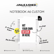 CUSTOM A6 NOTEBOOK | BLOCKNOTE | SEMINAR | EVENT EVENT | Souvenirs | JOURNAL JOURNAL | UNLEASHED NOT
