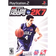 PS2 Game College Hoops 2K7, Dvd game Playstation 2
