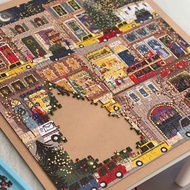 500 Pieces Gilding Winter Lantern Puzzle < Holiday Night > Puzzle Christmas Anime Style Adult Fun Pu