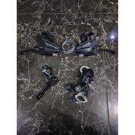 Shimano Groupset 3 X 8 Speed TX35 Original MTB Federal Folding Bike