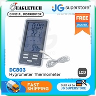 Eagletech!elDC803;U,Thermometer!EF,HumidityQL-ClockQB-Hygrometer