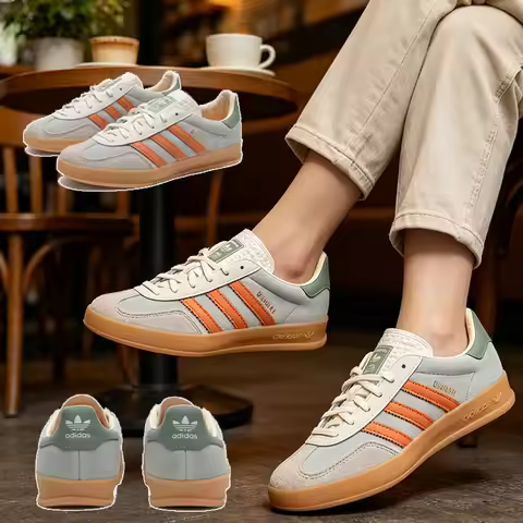 New Adidas Men's And Women's Gazelle Indoor Casual Daily Commuting Sports Shoes Comfortable Trendy S