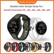 For Garmin Forerunner 55 , Forerunner 158 , Forerunner 165 ,168 , Forerunner 245 , 645 Double Color 