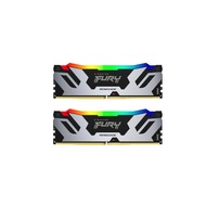 RAM 32GB (16GBx2) DDR5 6400MHz Kingston FURY Renegade RGB แรม หน่วยความจำ (แรมพีซี) (KF564C32RSAK2-3