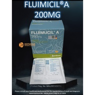 (Loose) Fluimucil A 200mg N-Acetylcycteine A-200 GRANULES zambon Mucolytic Fluimicil 橙樹特效化痰素A200 (無糖
