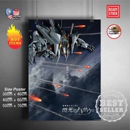 (Ready Stock) Mobile suit Gundam 144 RX-78-2 / RX78-2 / RX78 2 Gundam wall poster sticker deco poste