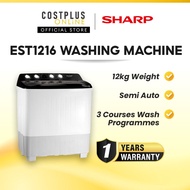 Sharp Khind Toshiba Midea Morgan Semi Auto Washing Machine Washer 10kg 11kg 12kg 13kg 14kg 15kg Mesin Basuh 洗衣机