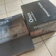 onyx light stove (kompor listrik) dan onyx Pressure cooker (presto)