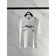 T-shirt Moncler/T-shirt lelaki dan wanita, T-shirt bercorak, T-shirt longgar, T-shirt bergaya, gaya 