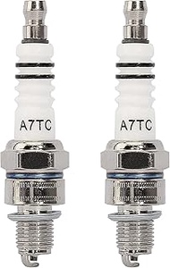 2pcs Spark Plug A7TC Compatible with GY6 50cc-70cc 90cc 110cc 125cc 150cc ATV Scooter Pit Dirt Mini 