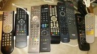 各遙控器，Sharp TV, Hitachi TV, Toshiba TV, ACL TV, (Philips TV 已售)，Konka TV, Oleivia 機頂盒, Eight 8 機頂盒， P