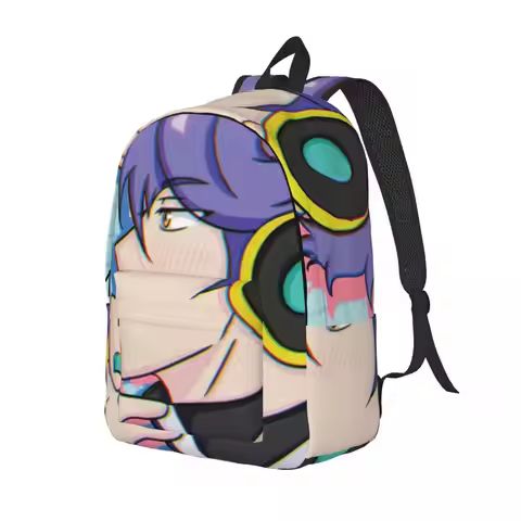 Leviathan From Obey Me Backpack Daypack Large Capacity Children BookBag School Bag Shoulder Bags for