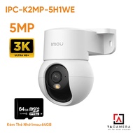 Ranger Mini Camera 5MP IMOU IPC-K2MP-5H1WE - People Detection, 2-Way Talk, 360 Panning, WiFi/USB-C C