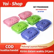 Yoi - (6PCS) Plastic Buffet Tray Set / Buffet Serving Container / Buffet Dining Set / Plastic Buffet