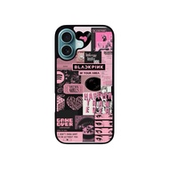 Case Casing Iphone 16 PRO MAX 15 14 13 11 12 15 PRO MAX 12 PRO 13 PRO 13 MINI 16 PLUS 16E - BLACKPIN