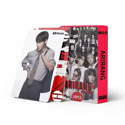 BTS ARIRANG World Tour Lomo Cards 55Pcs 92Pcs Optional Double Sided Photocards ARMY Fans Collectible