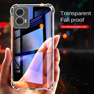 Clear Airbags Shockproof Coque For Motorola Moto G24 4G Camera Protect Funda MotoG24 Moto Rola G 24 
