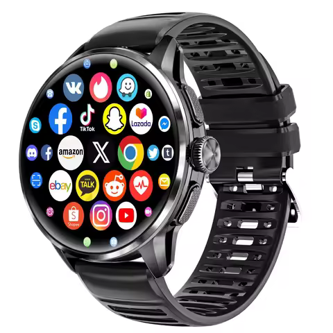 H100 4G Smart Watch Android 8.1 OS Smartwatch 3GB 32GB Support 5G SIM Card GPS WiFi Camera Smartwatc