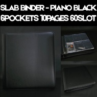 Slab binder 6pockets 10pages 60slot Album binder for psa beckett bgs cgc egs ETC