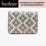 PRE-ORDER Kate Spade Signature Spade Flower Small Bifold Wallet KG493