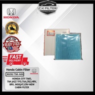 HONDA CITY TMO, T9A JAZZ TFO,T5A,CRZ,HRV,BRV, INSIGHT,CRV-NEW CABIN FILTER (80292-T9A-A00)