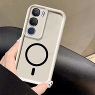 Casing For VIVO Y31 5G V2521 Y21D 4G Border Protection TPU Colorful Cover With Magnetic Sticker